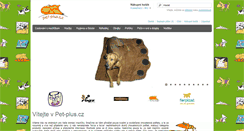 Desktop Screenshot of pet-plus.cz
